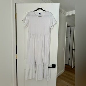 Old Navy white cotton dress